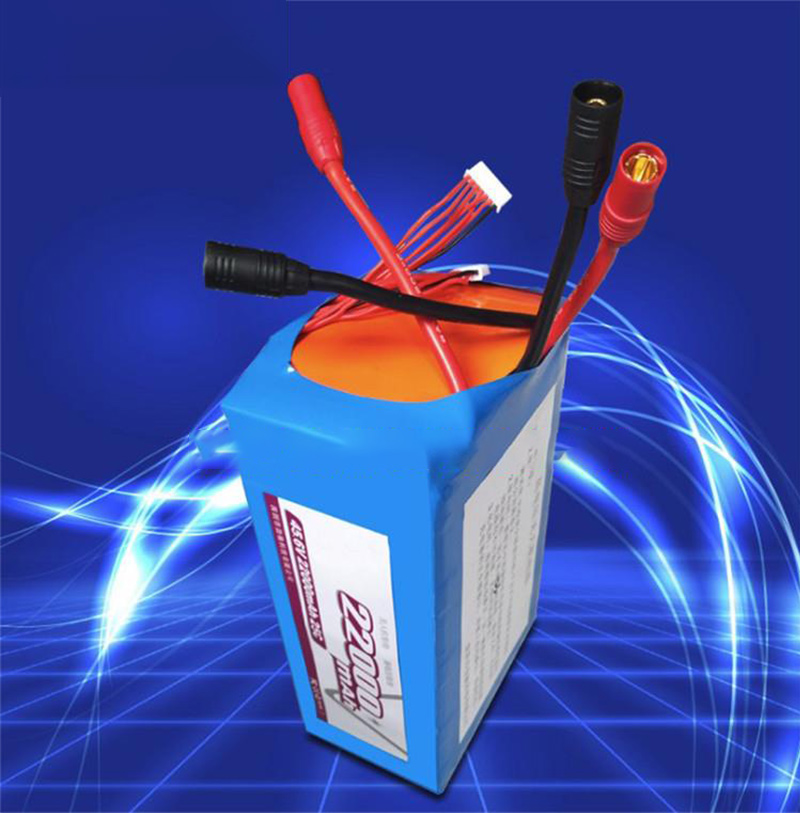 lipo battery 12s 45.6v 22000mah 25c for big uav 2