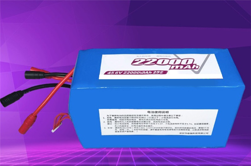 lipo battery 12s 45.6v 22000mah 25c for big uav 4